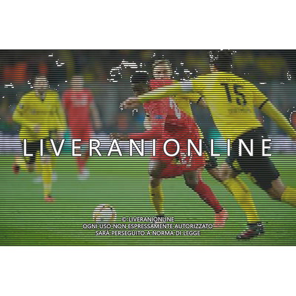 2016.04.07 Dortmund Pilka nozna UEFA Liga Europy Cwiercfinal 1/4 Finalu sezon 2015/2016 Borussia Dortmund - FC Liverpool N/Z Divock Origi Foto Pawel Andrachiewicz / Pressfocus/NEWSPIX.PL 2016.04.07 Dortmund Football UEFA Europa League 1/4 season 2015/2016 Borussia Dortmund - FC Liverpool Divock Origi Photo Pawel Andrachiewicz / Pressfocus --- Newspix.pl / AGENZIA ALDO LIVERANI SAS - ITALY ONLY EDITORIAL USE ONLY 