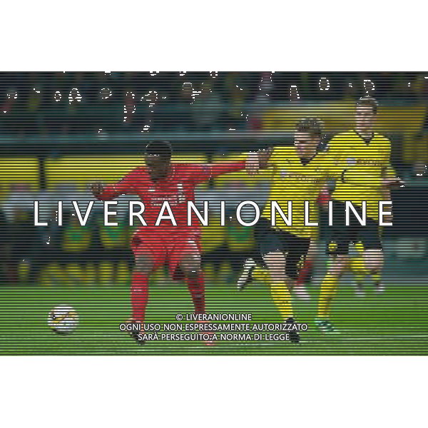 2016.04.07 Dortmund Pilka nozna UEFA Liga Europy Cwiercfinal 1/4 Finalu sezon 2015/2016 Borussia Dortmund - FC Liverpool N/Z Divock Origi bramka gol radosc na 0-1 Foto Pawel Andrachiewicz / Pressfocus/NEWSPIX.PL 2016.04.07 Dortmund Football UEFA Europa League 1/4 season 2015/2016 Borussia Dortmund - FC Liverpool Divock Origi bramka gol radosc na 0-1 Photo Pawel Andrachiewicz / Pressfocus --- Newspix.pl / AGENZIA ALDO LIVERANI SAS - ITALY ONLY EDITORIAL USE ONLY 