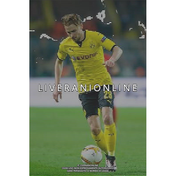 2016.04.07 Dortmund Pilka nozna UEFA Liga Europy Cwiercfinal 1/4 Finalu sezon 2015/2016 Borussia Dortmund - FC Liverpool N/Z Marcel Schmelzer Foto Pawel Andrachiewicz / Pressfocus/NEWSPIX.PL 2016.04.07 Dortmund Football UEFA Europa League 1/4 season 2015/2016 Borussia Dortmund - FC Liverpool Marcel Schmelzer Photo Pawel Andrachiewicz / Pressfocus --- Newspix.pl / AGENZIA ALDO LIVERANI SAS - ITALY ONLY EDITORIAL USE ONLY 