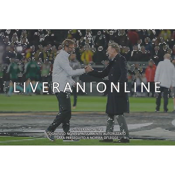 2016.04.07 Dortmund Pilka nozna UEFA Liga Europy Cwiercfinal 1/4 Finalu sezon 2015/2016 Borussia Dortmund - FC Liverpool N/Z Jurgen Klopp (trener, head coach) prezes BvB Hans-Joachim Watzke Foto Pawel Andrachiewicz / Pressfocus/NEWSPIX.PL 2016.04.07 Dortmund Football UEFA Europa League 1/4 season 2015/2016 Borussia Dortmund - FC Liverpool Jurgen Klopp (trener, head coach) prezes BvB Hans-Joachim Watzke Photo Pawel Andrachiewicz / Pressfocus --- Newspix.pl / AGENZIA ALDO LIVERANI SAS - ITALY ONLY EDITORIAL USE ONLY 