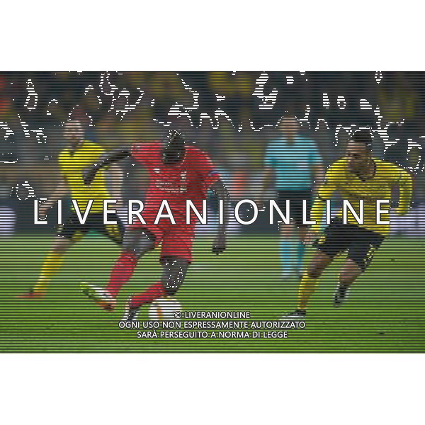 2016.04.07 Dortmund Pilka nozna UEFA Liga Europy Cwiercfinal 1/4 Finalu sezon 2015/2016 Borussia Dortmund - FC Liverpool N/Z Mamadou Sakho Foto Pawel Andrachiewicz / Pressfocus/NEWSPIX.PL 2016.04.07 Dortmund Football UEFA Europa League 1/4 season 2015/2016 Borussia Dortmund - FC Liverpool Mamadou Sakho Photo Pawel Andrachiewicz / Pressfocus --- Newspix.pl / AGENZIA ALDO LIVERANI SAS - ITALY ONLY EDITORIAL USE ONLY 