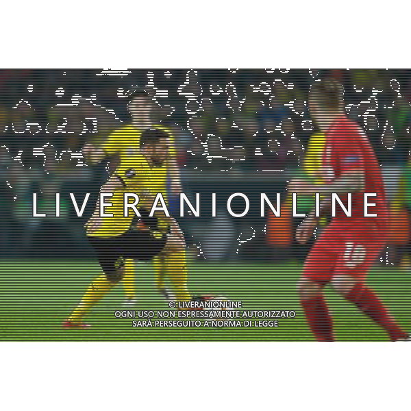 2016.04.07 Dortmund Pilka nozna UEFA Liga Europy Cwiercfinal 1/4 Finalu sezon 2015/2016 Borussia Dortmund - FC Liverpool N/Z Foto Pawel Andrachiewicz / Pressfocus/NEWSPIX.PL 2016.04.07 Dortmund Football UEFA Europa League 1/4 season 2015/2016 Borussia Dortmund - FC Liverpool Photo Pawel Andrachiewicz / Pressfocus --- Newspix.pl / AGENZIA ALDO LIVERANI SAS - ITALY ONLY EDITORIAL USE ONLY 