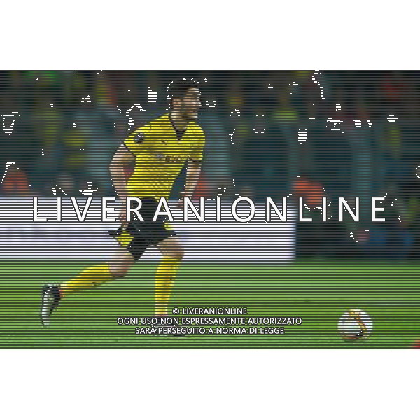 2016.04.07 Dortmund Pilka nozna UEFA Liga Europy Cwiercfinal 1/4 Finalu sezon 2015/2016 Borussia Dortmund - FC Liverpool N/Z Henrikh Mkhitaryan Foto Pawel Andrachiewicz / Pressfocus/NEWSPIX.PL 2016.04.07 Dortmund Football UEFA Europa League 1/4 season 2015/2016 Borussia Dortmund - FC Liverpool Henrikh Mkhitaryan Photo Pawel Andrachiewicz / Pressfocus --- Newspix.pl / AGENZIA ALDO LIVERANI SAS - ITALY ONLY EDITORIAL USE ONLY 