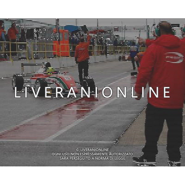 Qualifying 1, Qualifiche 1, nella foto: MICK SCHUMACHER, ARRIVA AI BOX, Claudio Zamagni/Agenzia Aldo Liverani s.a.s.