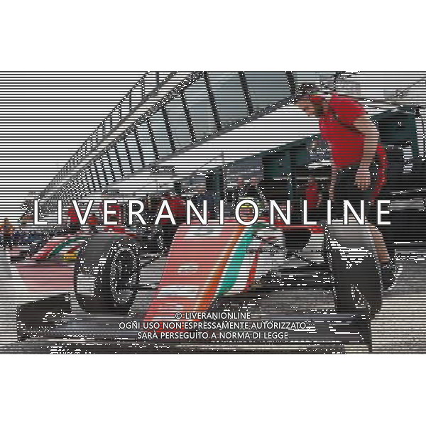 Italian F.4 Championship Powered by Abatrh, Manche A - B, Gara A - B, Gara A - B, nella foto: MICK SCHUMACHER, IN PIT LANE, ©Claudio Zamagni/Agenzia Aldo Liverani s.a.s.