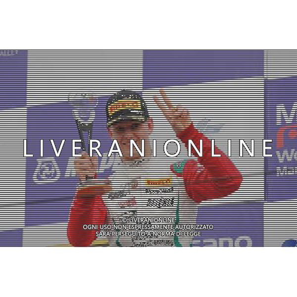 Italian F.4 Championship Powered by Abatrh, Manche B - C, Gara B - C, Gara 2, nella foto: MICK SCHUMACHER, ESULTA SUL PODIO, Â©Claudio Zamagni/Agenzia Aldo Liverani s.a.s.