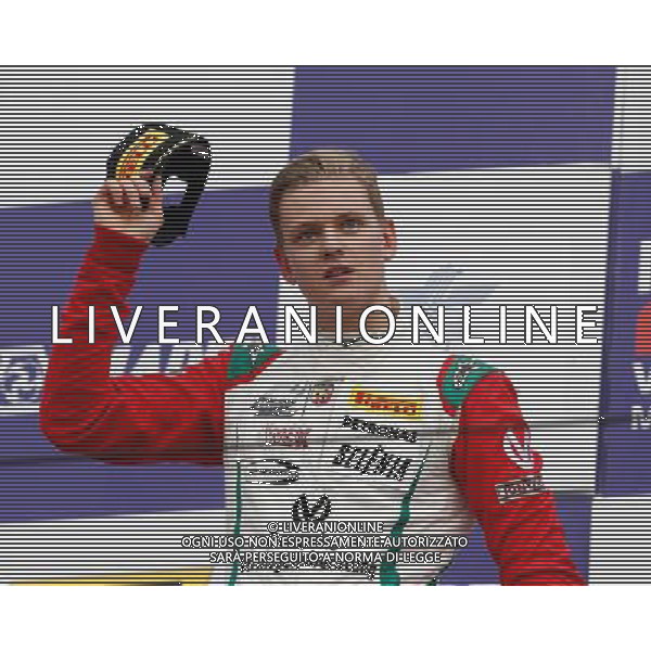 Italian F.4 Championship Powered by Abatrh, Manche B - C, Gara B - C, Gara 2, nella foto: MICK SCHUMACHER, SUL PODIO, Â©Claudio Zamagni/Agenzia Aldo Liverani s.a.s.