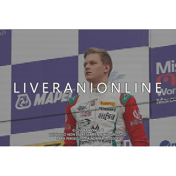 Italian F.4 Championship Powered by Abatrh, Manche B - C, Gara B - C, Gara 2, nella foto: MICK SCHUMACHER, SUL PODIO, Â©Claudio Zamagni/Agenzia Aldo Liverani s.a.s.