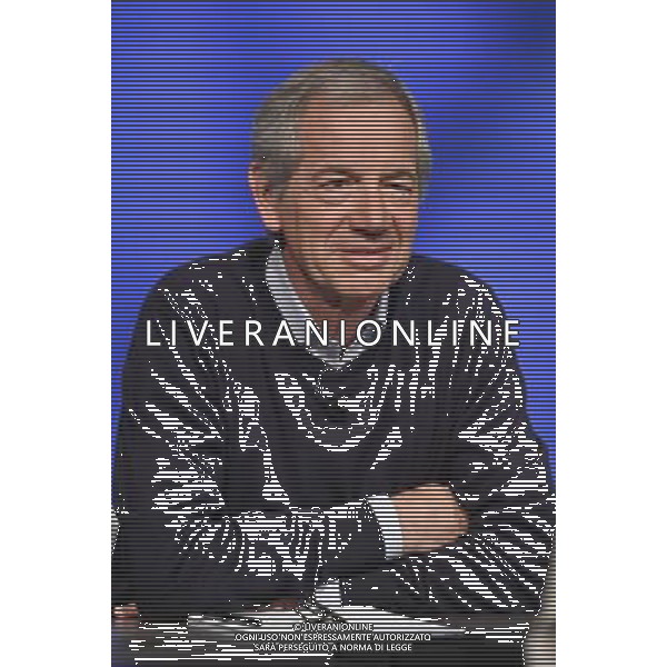 Trasmissione TV \' In mezz\'ora \' Roma - 10.04.2016 - Studi Rai Teulada - nella foto: Guido Bertolaso / Ph. Corradetti - Ag. Aldo Liverani sas