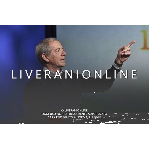 Trasmissione TV \' In mezz\'ora \' Roma - 10.04.2016 - Studi Rai Teulada - nella foto: Guido Bertolaso / Ph. Corradetti - Ag. Aldo Liverani sas