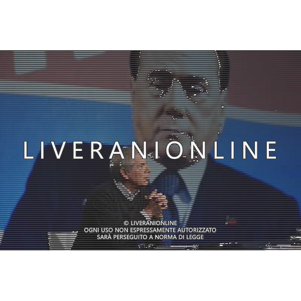 Trasmissione TV \' In mezz\'ora \' Roma - 10.04.2016 - Studi Rai Teulada - nella foto: Guido Bertolaso / Ph. Corradetti - Ag. Aldo Liverani sas