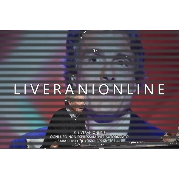 Trasmissione TV \' In mezz\'ora \' Roma - 10.04.2016 - Studi Rai Teulada - nella foto: Guido Bertolaso / Ph. Corradetti - Ag. Aldo Liverani sas