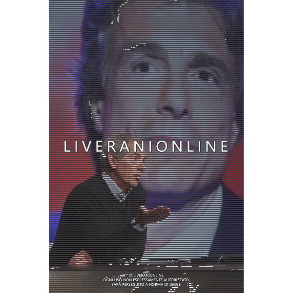 Trasmissione TV \' In mezz\'ora \' Roma - 10.04.2016 - Studi Rai Teulada - nella foto: Guido Bertolaso / Ph. Corradetti - Ag. Aldo Liverani sas