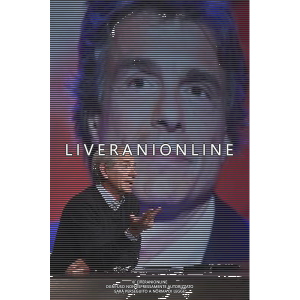 Trasmissione TV \' In mezz\'ora \' Roma - 10.04.2016 - Studi Rai Teulada - nella foto: Guido Bertolaso / Ph. Corradetti - Ag. Aldo Liverani sas