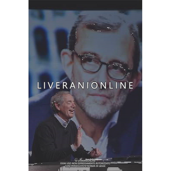 Trasmissione TV \' In mezz\'ora \' Roma - 10.04.2016 - Studi Rai Teulada - nella foto: Guido Bertolaso / Ph. Corradetti - Ag. Aldo Liverani sas