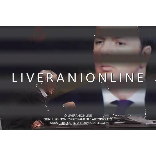 Trasmissione TV \' In mezz\'ora \' Roma - 10.04.2016 - Studi Rai Teulada - nella foto: Guido Bertolaso / Ph. Corradetti - Ag. Aldo Liverani sas