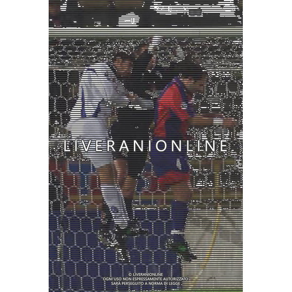 bologna - atalanta 10/11/2001 coppa italia nella foto gol rossini fausto foto aldo liverani