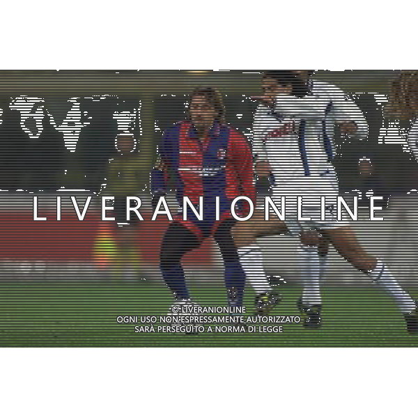 bologna - atalanta 10/11/2001 coppa italia nella foto infortunio signori giuseppe foto aldo liverani