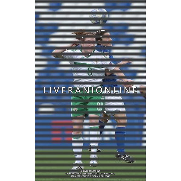 Qualificazioni ai Campionati Europei di Calcio Femminle UEFA Olanda 2017 Gruppo 6 Reggio Emilia - 12.04.2016 Italia-Irlanda del Nord Nella Foto:callaghan marissa-stracchi daniela /Ph.Vitez-Ag. Aldo Liverani