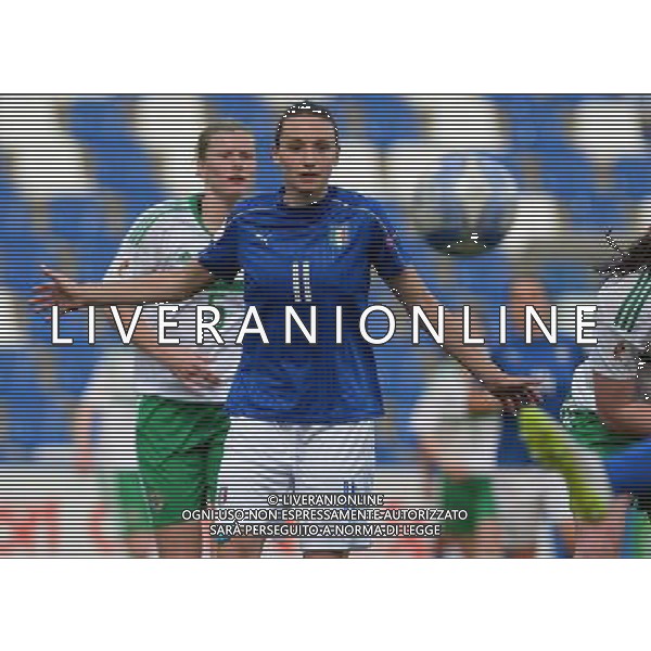 Qualificazioni ai Campionati Europei di Calcio Femminle UEFA Olanda 2017 Gruppo 6 Reggio Emilia - 12.04.2016 Italia-Irlanda del Nord Nella Foto:mauro ilaria /Ph.Vitez-Ag. Aldo Liverani