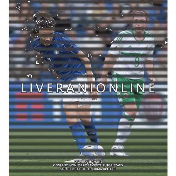 Qualificazioni ai Campionati Europei di Calcio Femminle UEFA Olanda 2017 Gruppo 6 Reggio Emilia - 12.04.2016 Italia-Irlanda del Nord Nella Foto:bonansea barbara /Ph.Vitez-Ag. Aldo Liverani