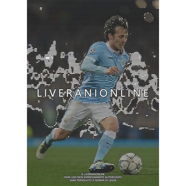 Manchester City\'s David Silva Photographer Dave Howarth/CameraSport Football - UEFA Champions League Quarter Final Second Leg - Manchester City v Paris Saint-Germain - Tuesday 12th April 2016 - Etihad Stadium - Manchester © CameraSport - 43 Linden Ave. Countesthorpe. Leicester. England. LE8 5PG - Tel: +44 (0) 116 277 4147 - admin@camerasport.com - www.camerasport.com AG ALDO LIVERANI SAS ONLY ITALY