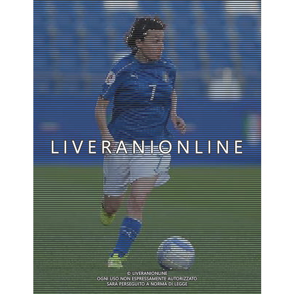 Qualificazioni ai Campionati Europei di Calcio Femminle UEFA Olanda 2017 Gruppo 6 Reggio Emilia - 12.04.2016 Italia-Irlanda del Nord Nella Foto:Patrizia Caccamo /Ph.Vitez-Ag. Aldo Liverani