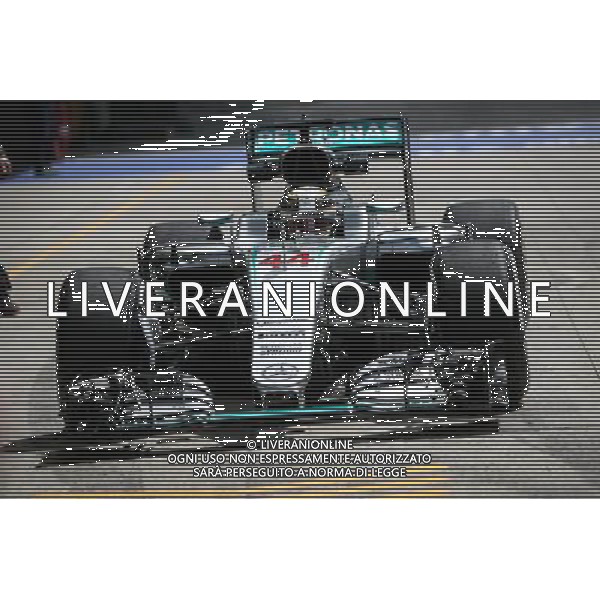 Lewis Hamilton (GBR) Mercedes AMG F1 W07 Hybrid. 15.04.2016. Formula 1 World Championship, Rd 3, Chinese Grand Prix, Shanghai, China, Practice Day. - www.xpbimages.com, EMail: requests@xpbimages.com - copy of publication required for printed pictures. Every used picture is fee-liable. © Copyright: Bearne / XPB Images /Agenzia Aldo Liverani s.a.s./ONLY ITALY-EDITORIAL USE ONLY