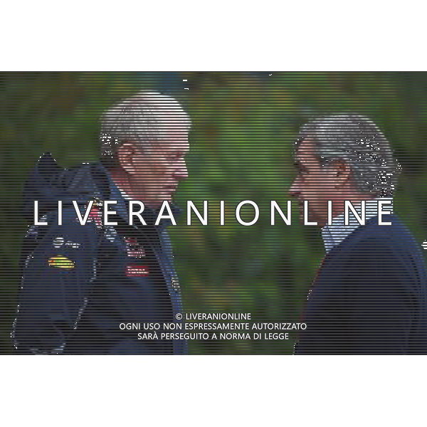 (L to R): Dr Helmut Marko (AUT) Red Bull Motorsport Consultant with Carlos Sainz (ESP). 16.04.2016. Formula 1 World Championship, Rd 3, Chinese Grand Prix, Shanghai, China, Qualifying Day. - www.xpbimages.com, EMail: requests@xpbimages.com - copy of publication required for printed pictures. Every used picture is fee-liable. Â© Copyright: Batchelor / XPB Images/Agenzia Aldo Liverani s.a.s./ONLY ITALY/EDITORIAL USE ONLY