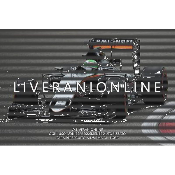Nico Hulkenberg (GER) Sahara Force India F1 VJM09. 16.04.2016. Formula 1 World Championship, Rd 3, Chinese Grand Prix, Shanghai, China, Qualifying Day. /AGENZIA ALDO LIVERANI SAS - ITALY ONLY - EDITORIAL USE ONLY