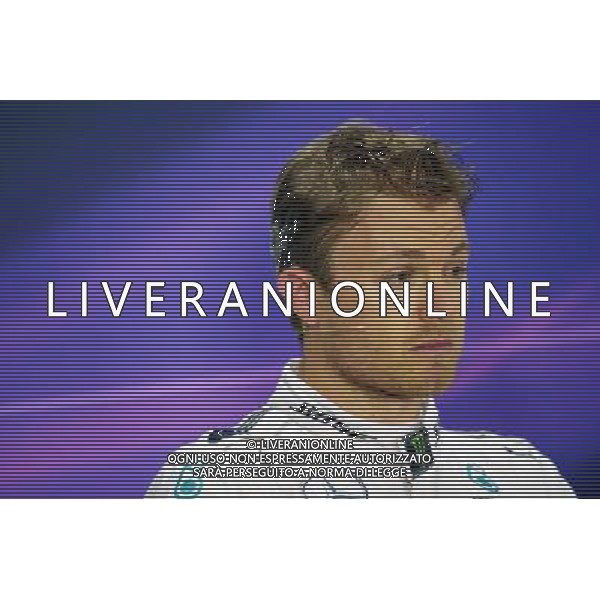 Nico Rosberg (GER) Mercedes AMG F1 in the post qualifying FIA Press Conference. 16.04.2016. Formula 1 World Championship, Rd 3, Chinese Grand Prix, Shanghai, China, Qualifying Day. /AGENZIA ALDO LIVERANI SAS - ITALY ONLY - EDITORIAL USE ONLY