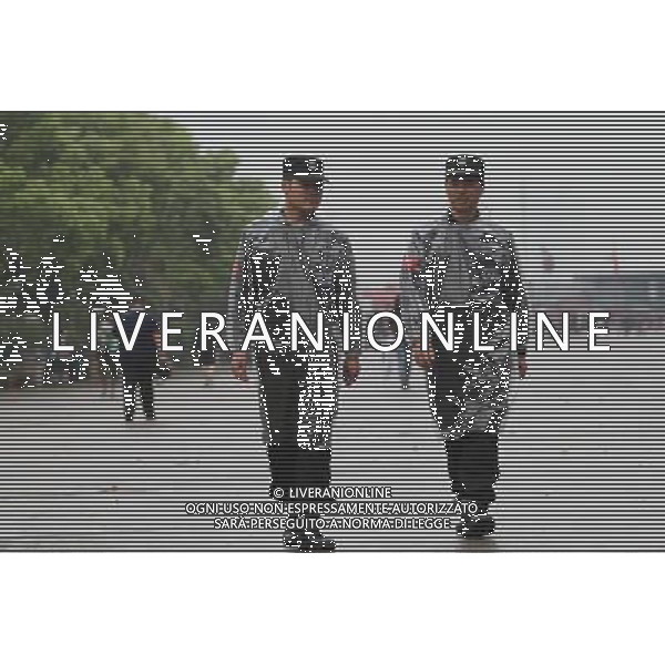 Security in the paddock. 16.04.2016. Formula 1 World Championship, Rd 3, Chinese Grand Prix, Shanghai, China, Qualifying Day. /AGENZIA ALDO LIVERANI SAS - ITALY ONLY - EDITORIAL USE ONLY
