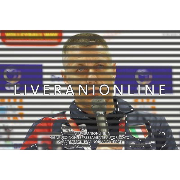 2016.04.15 Krakow Siatkowka , Liga Mistrzow Konferencja prasowa przed turniejem Final Four Ligi Mistrzow w Krakowie organizowanym przez klub Asseco Resovia Rzeszow N/z Radostin Stoytchev Foto Krzysztof Porebski / PressFocus/NEWSPIX.PL 2016.04.15 Krakow Volleyball , 2016 CEV DenizBank Volleyball Champions League Press Conference before CEV Champions League Final Four in Tauron Krakow Arena organized by Asseco Resovia Rzeszow Radostin Stoytchev Credit: Krzysztof Porebski / PressFocus / NEWSPIX.PL --- Newspix.pl /AGENZIA ALDO LIVERANI SAS - ITALY ONLY - EDITORIAL USE ONLY *** Local Caption *** www.newspix.pl mail us: info@newspix.pl call us: 0048 022 23 22 222 --- Polish Picture Agency by Ringier Axel Springer Poland
