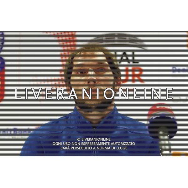 2016.04.15 Krakow Siatkowka , Liga Mistrzow Konferencja prasowa przed turniejem Final Four Ligi Mistrzow w Krakowie organizowanym przez klub Asseco Resovia Rzeszow N/z Andrey Ashchev Foto Krzysztof Porebski / PressFocus/NEWSPIX.PL 2016.04.15 Krakow Volleyball , 2016 CEV DenizBank Volleyball Champions League Press Conference before CEV Champions League Final Four in Tauron Krakow Arena organized by Asseco Resovia Rzeszow Andrey Ashchev Credit: Krzysztof Porebski / PressFocus / NEWSPIX.PL --- Newspix.pl /AGENZIA ALDO LIVERANI SAS - ITALY ONLY - EDITORIAL USE ONLY *** Local Caption *** www.newspix.pl mail us: info@newspix.pl call us: 0048 022 23 22 222 --- Polish Picture Agency by Ringier Axel Springer Poland