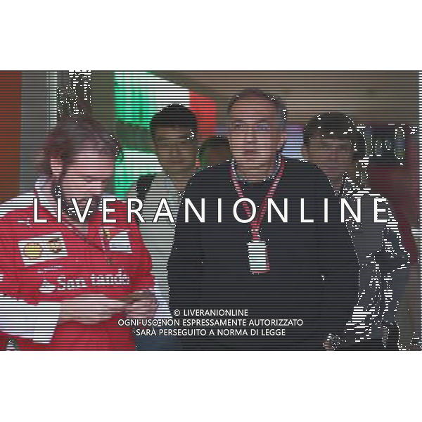 Sergio Marchionne (ITA), Ferrari President and CEO of Fiat Chrysler Automobiles. 17.04.2016. Formula 1 World Championship, Rd 3, Chinese Grand Prix, Shanghai, China, Race Day. AG ALDO LIVERANI SAS ONLY ITALY