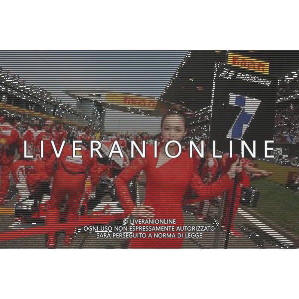 Grid girl for Kimi Raikkonen (FIN) Ferrari SF16-H. 17.04.2016. Formula 1 World Championship, Rd 3, Chinese Grand Prix, Shanghai, China, Race Day. AG ALDO LIVERANI SAS ONLY ITALY