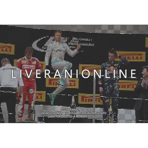 1st place Nico Rosberg (GER) Mercedes AMG Petronas F1 W07. 17.04.2016. Formula 1 World Championship, Rd 3, Chinese Grand Prix, Shanghai, China, Race Day. AG ALDO LIVERANI SAS ONLY ITALY