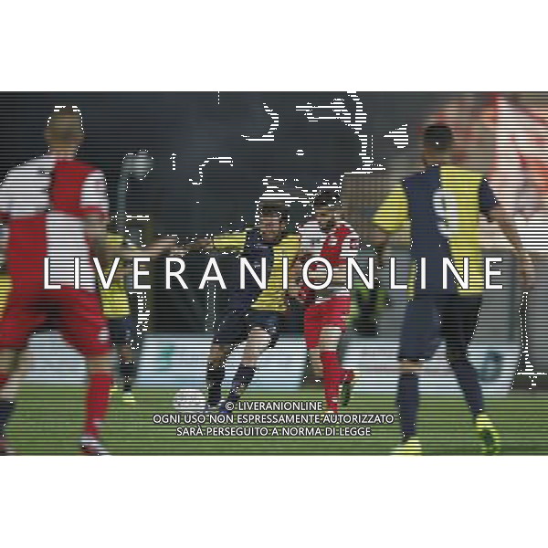 SANTARCANGELO vs RIMINI, Campionato di Calcio Lega Pro, Girone B, 31» giornata, 17/04/2016, nella foto: MARCO GIUDONE, MANCINO NICOLA, ©Claudio Zamagni/ Agenzia Aldo Liverani s.a.s.