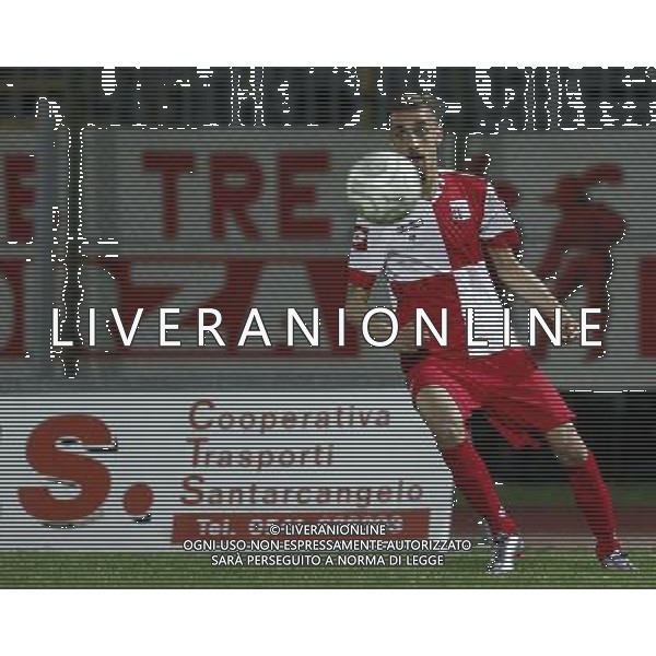 SANTARCANGELO vs RIMINI, Campionato di Calcio Lega Pro, Girone B, 31» giornata, 17/04/2016, nella foto: MICKAEL VARUTTI, ©Claudio Zamagni/ Agenzia Aldo Liverani s.a.s.