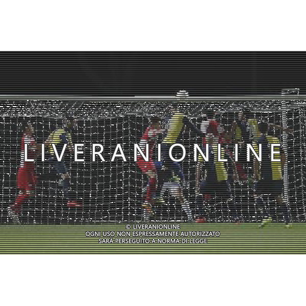 SANTARCANGELO vs RIMINI, Campionato di Calcio Lega Pro, Girone B, 31» giornata, 17/04/2016, nella foto: CAPITANO FILIPPO, TIRA IN PORTA, ©Claudio Zamagni/ Agenzia Aldo Liverani s.a.s.