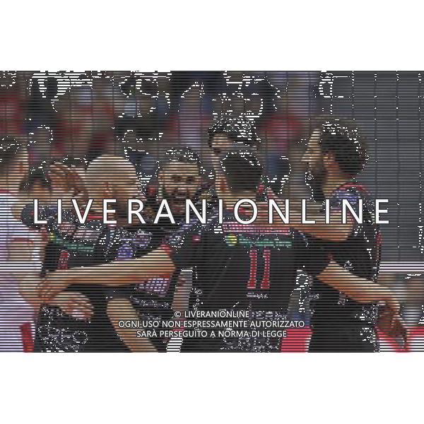 16.04.2016 KRAKOW SIATKOWKA MEZCZYZN LIGA MISTRZOW FINAL FOUR 2016 CHAMPIONS LEAGUE 2016 CEV DenizBank Volleyball Men Champions League Final Four season 2015/2016 MECZ POLFINALOWY Semifinal match MECZ TRENTINO DIATEC - CUCINE LUBE CIVITANOVA N/Z OSMANY PORTUONDO JUANTORENA RADOSC EMOCJE WILLIAM PRIDDY FOT MACIEJ GOCLON / FOTONEWS / NEWSPIX.PL --- Newspix.pl AG ALDO LIVERANI SAS ONLY ITALY *** Local Caption *** www.newspix.pl mail us: info@newspix.pl call us: 0048 022 23 22 222 --- Polish Picture Agency by Ringier Axel Springer Poland