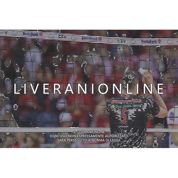 16.04.2016 KRAKOW SIATKOWKA MEZCZYZN LIGA MISTRZOW FINAL FOUR 2016 CHAMPIONS LEAGUE 2016 CEV DenizBank Volleyball Men Champions League Final Four season 2015/2016 MECZ POLFINALOWY Semifinal match MECZ TRENTINO DIATEC - CUCINE LUBE CIVITANOVA N/Z OSMANY PORTUONDO JUANTORENA SMUTEK PORAZKA PRZEGRANA FOT MACIEJ GOCLON / FOTONEWS / NEWSPIX.PL --- Newspix.pl AG ALDO LIVERANI SAS ONLY ITALY *** Local Caption *** www.newspix.pl mail us: info@newspix.pl call us: 0048 022 23 22 222 --- Polish Picture Agency by Ringier Axel Springer Poland