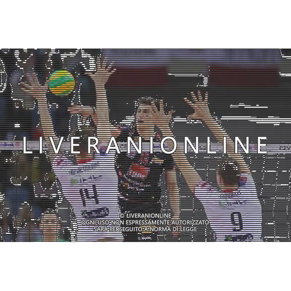 16.04.2016 KRAKOW SIATKOWKA MEZCZYZN LIGA MISTRZOW FINAL FOUR 2016 CHAMPIONS LEAGUE 2016 CEV DenizBank Volleyball Men Champions League Final Four season 2015/2016 MECZ POLFINALOWY Semifinal match MECZ TRENTINO DIATEC - CUCINE LUBE CIVITANOVA N/Z KLEMEN CEBULJ FOT MACIEJ GOCLON / FOTONEWS / NEWSPIX.PL --- Newspix.pl AG ALDO LIVERANI SAS ONLY ITALY *** Local Caption *** www.newspix.pl mail us: info@newspix.pl call us: 0048 022 23 22 222 --- Polish Picture Agency by Ringier Axel Springer Poland