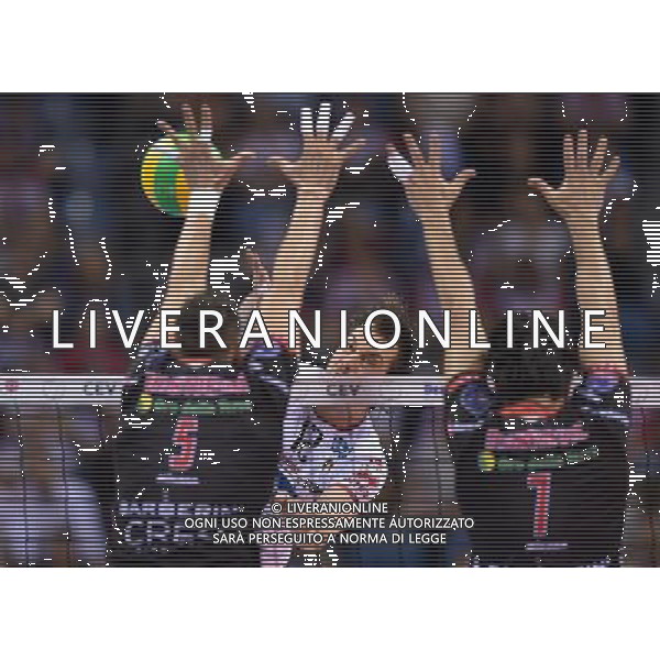 2016.04.16 Krakow Siatkowka mezczyzn Liga Mistrzow Final Four TRENTINO Diatec - Cucine Lube CIVITANOVA N/z TZOURITS Mitar Foto Lukasz Laskowski / PressFocus 2016.04.16 Krakow Men volleyball 2016 CEV DenizBank Volleyball Champions League Final Four TRENTINO Diatec - Cucine Lube CIVITANOVA TZOURITS Mitar Credit: Lukasz Laskowski / PressFocus AG ALDO LIVERANI SAS ONLY ITALY