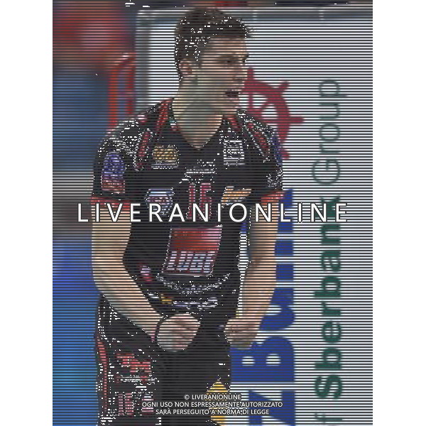 2016.04.16 Krakow Siatkowka mezczyzn Liga Mistrzow Final Four TRENTINO Diatec - Cucine Lube CIVITANOVA N/z CEBULJ Klemen Foto Lukasz Laskowski / PressFocus 2016.04.16 Krakow Men volleyball 2016 CEV DenizBank Volleyball Champions League Final Four TRENTINO Diatec - Cucine Lube CIVITANOVA CEBULJ Klemen Credit: Lukasz Laskowski / PressFocus AG ALDO LIVERANI SAS ONLY ITALY