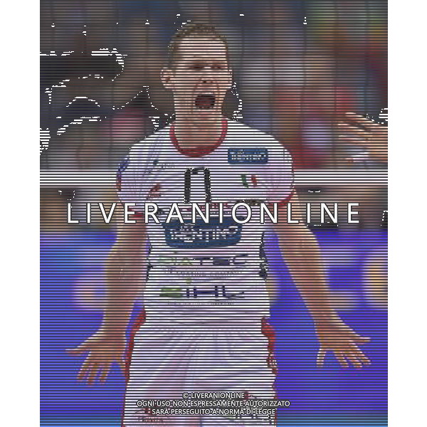 2016.04.16 Krakow Siatkowka mezczyzn Liga Mistrzow Final Four TRENTINO Diatec - Cucine Lube CIVITANOVA N/z URNAUT Tine Foto Lukasz Laskowski / PressFocus 2016.04.16 Krakow Men volleyball 2016 CEV DenizBank Volleyball Champions League Final Four TRENTINO Diatec - Cucine Lube CIVITANOVA URNAUT Tine Credit: Lukasz Laskowski / PressFocus AG ALDO LIVERANI SAS ONLY ITALY