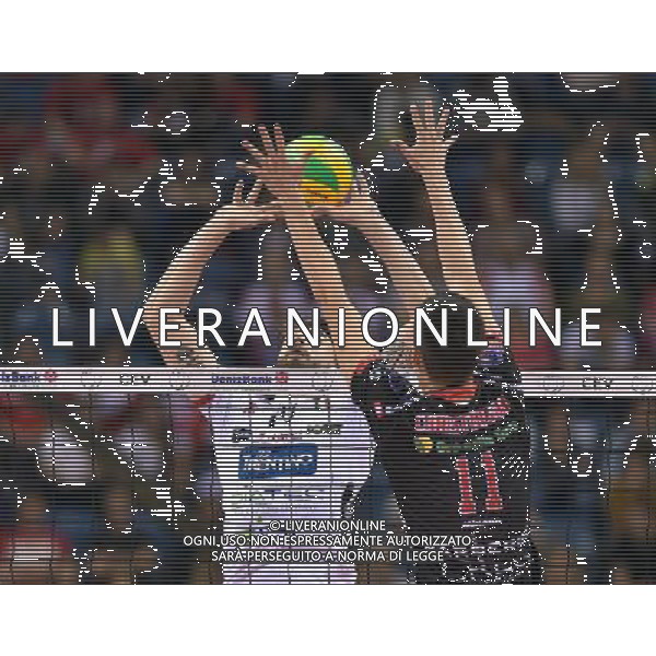 2016.04.16 Krakow Siatkowka mezczyzn Liga Mistrzow Final Four TRENTINO Diatec - Cucine Lube CIVITANOVA N/z VAN DE VOORDE Simon Foto Lukasz Laskowski / PressFocus 2016.04.16 Krakow Men volleyball 2016 CEV DenizBank Volleyball Champions League Final Four TRENTINO Diatec - Cucine Lube CIVITANOVA VAN DE VOORDE Simon Credit: Lukasz Laskowski / PressFocus AG ALDO LIVERANI SAS ONLY ITALY