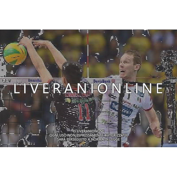2016.04.16 Krakow Siatkowka mezczyzn Liga Mistrzow Final Four TRENTINO Diatec - Cucine Lube CIVITANOVA N/z URNAUT Tine Foto Lukasz Laskowski / PressFocus 2016.04.16 Krakow Men volleyball 2016 CEV DenizBank Volleyball Champions League Final Four TRENTINO Diatec - Cucine Lube CIVITANOVA URNAUT Tine Credit: Lukasz Laskowski / PressFocus AG ALDO LIVERANI SAS ONLY ITALY