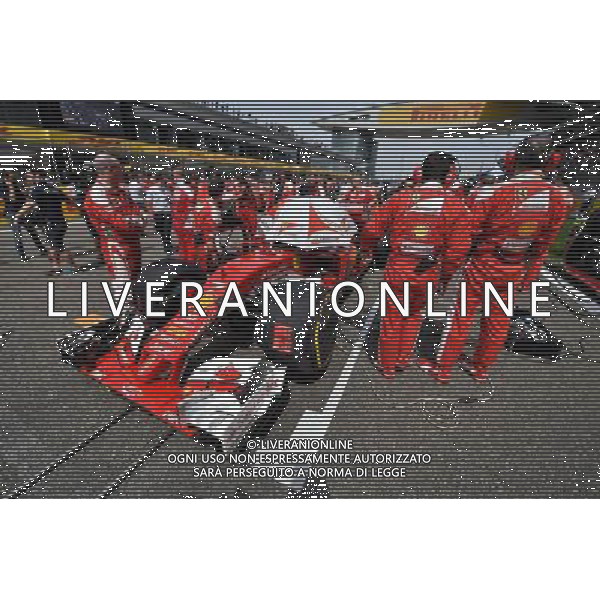 Kimi Raikkonen (FIN) Ferrari SF16-H on the grid. 17.04.2016. Formula 1 World Championship, Rd 3, Chinese Grand Prix, Shanghai, China, Race Day. AG ALDO LIVERANI SAS ONLY ITALY