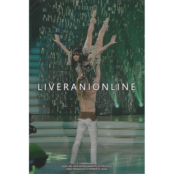 Trasmissione TV \' Ballando con le stelle \' - Roma 16.04.2016 Auditorium Rai - nella foto: Daniel Nilsson e Valeria Belozerova / Ph. Corradetti - Ag. Aldo Liverani sas/ AGENZIA ALDO LIVERANI SAS